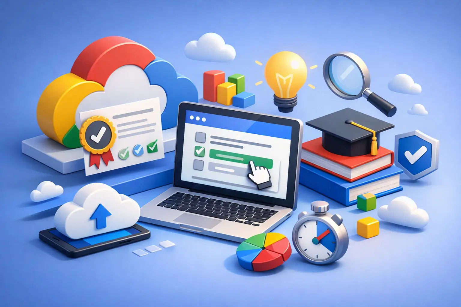 Google Cloud Certification Practice Quiz Tips