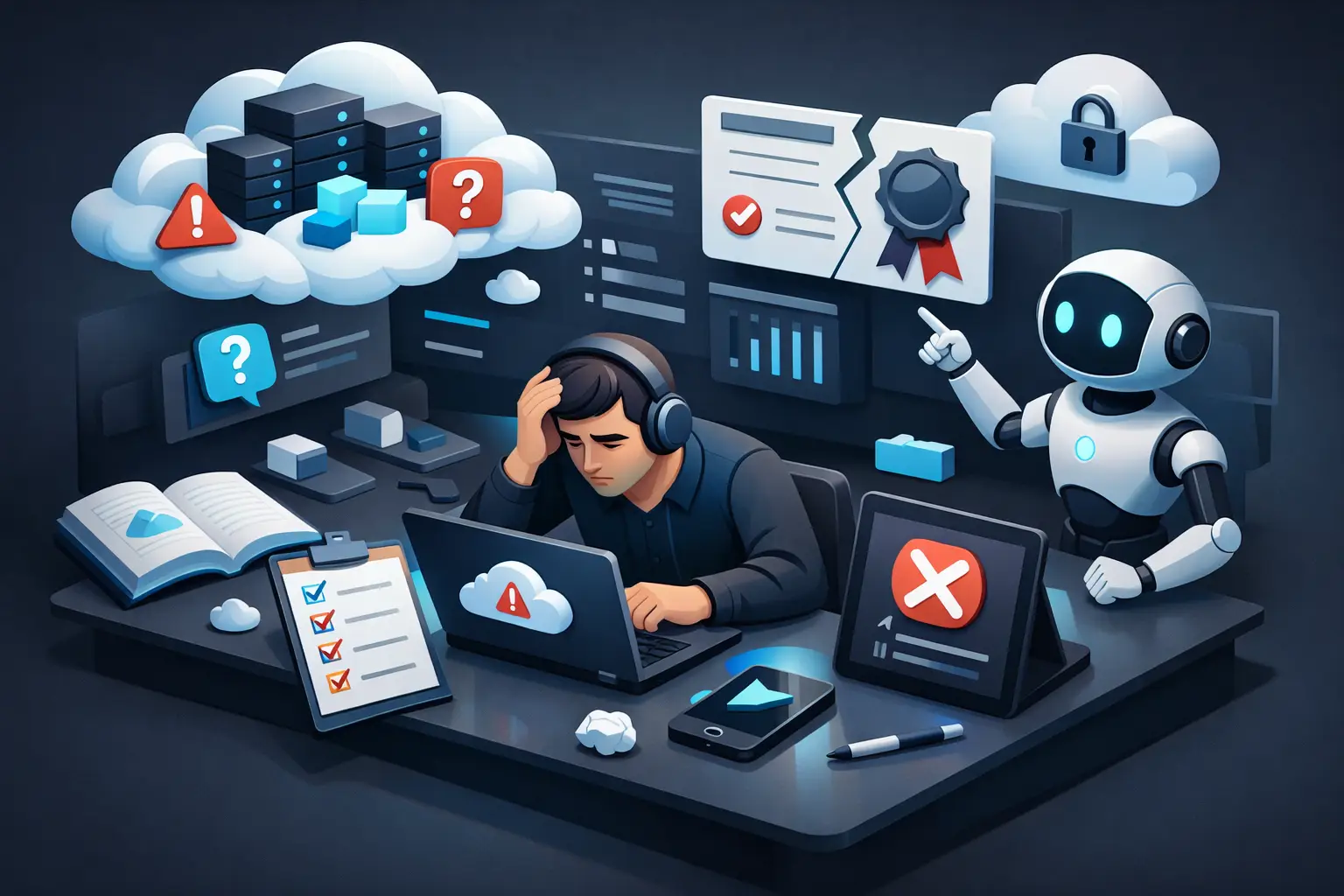 Top Mistakes in Cloud Certification Study
